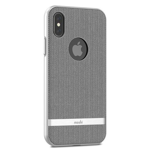 Moshi Vesta - Etui iPhone X (Herringbone Gray) na Arena.pl