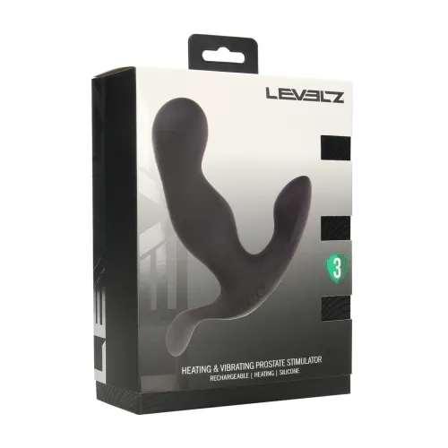levelz prostatic model black - silikonowy aplikator z funkcją na Arena.pl