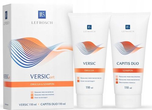 Lefrosch Versic Set emulsja + szampon 2 x 110 ml na Arena.pl