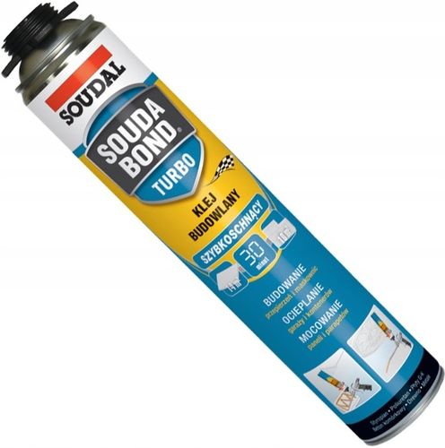 SOUDAL KLEJ SOUDABOND TURBO SZYBKI PIANOKLEJ 750ml na Arena.pl