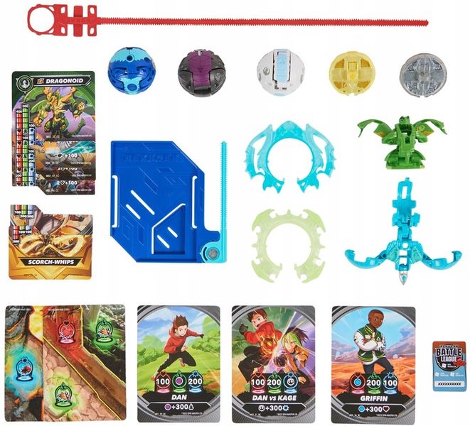 BAKUGAN SPECIAL ATTACK DRAGONOID SPECIAL ATTACK VENTRI 5-PAK zdjęcie 7