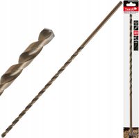 wiertło do metalu stali bardzo długie 8.0mm 390mm din1869 hss złote tvardy