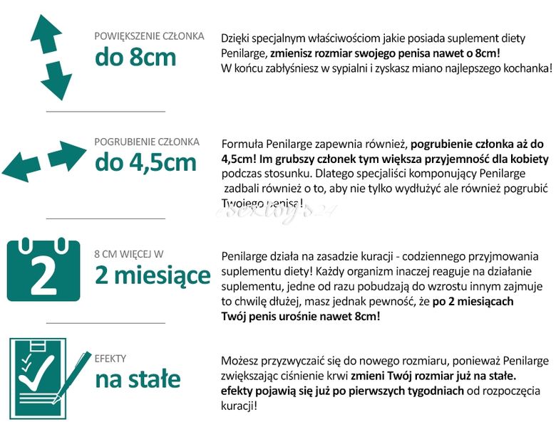 Penilarge 180 Tabletek - 2+1 Opakowanie zdjęcie 2
