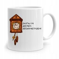 Kubek Prezent Dla Zegarmistrza Zaufaj Mi! Z Nadrukiem Ze Zdjęciem