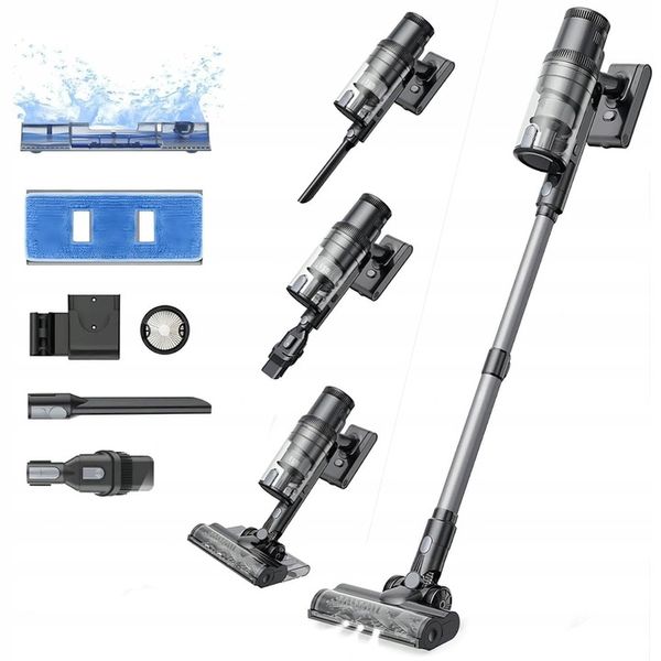 PROSCENIC P11 Mopping Odkurzacz pionowy 35kPa 400W 1L MOPUJĄCY SZCZOTKA LED zdjęcie 7