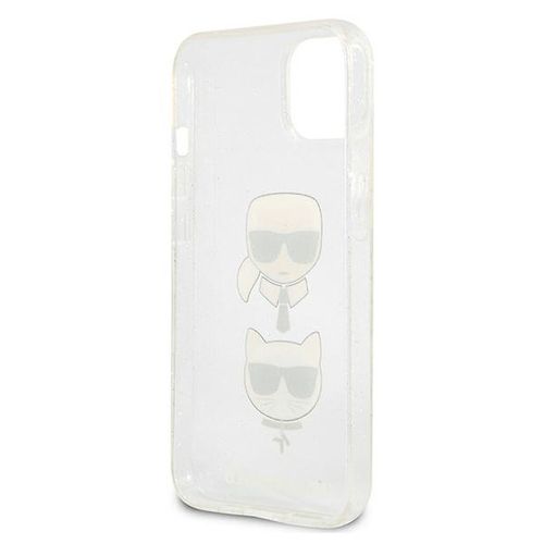 Etui Karl Lagerfeld do iPhone 13 mini, Srebrny na Arena.pl