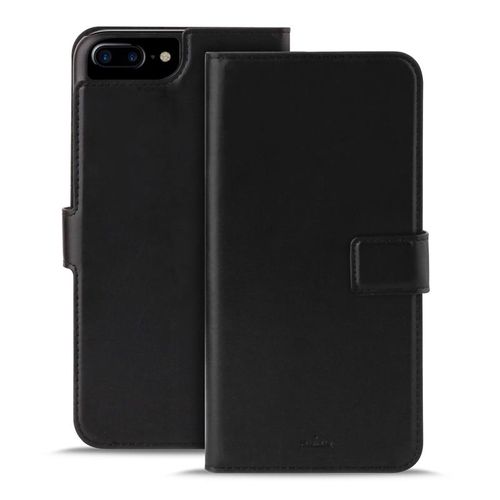 PURO BOOKLET WALLET CASE Apple iPhone 7/8 Plus - BLACK na Arena.pl