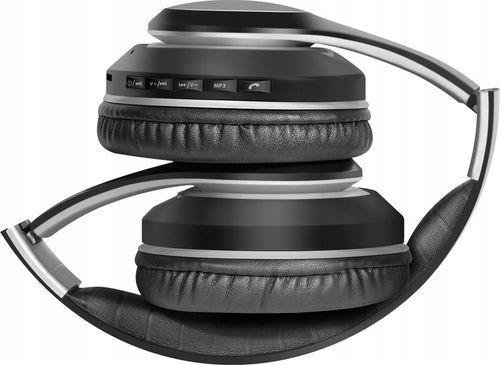 Słuchawki Bezprzewodowe Nauszne Mikrofon LED MP3 Bluetooth 5.3 na Arena.pl