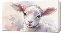 Obraz 70x40cm Mała Owieczka