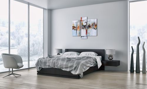 Obraz Na Płótnie - Zamazane Postaci  - 95X80 Cm - Cb95X80-3676 na Arena.pl