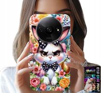 ETUI DO XIAOMI REDMI A3 - KRÓLIK WIELKANOCNY, ZAJĄC, JAJKA + SZKŁO