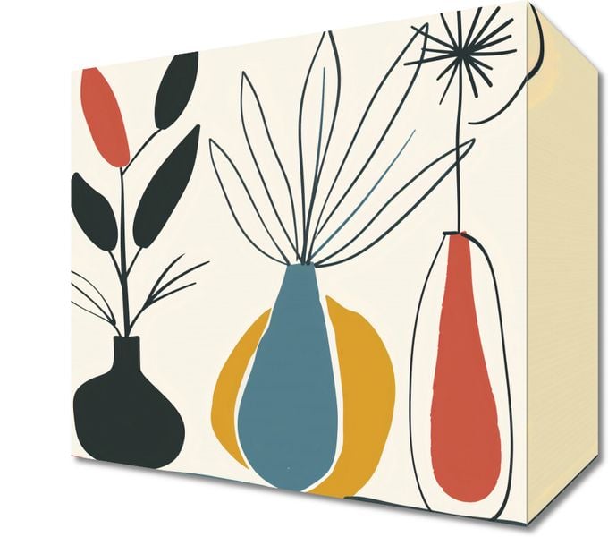 Obraz 20x20cm Kwieciste Wzory zdjęcie 1