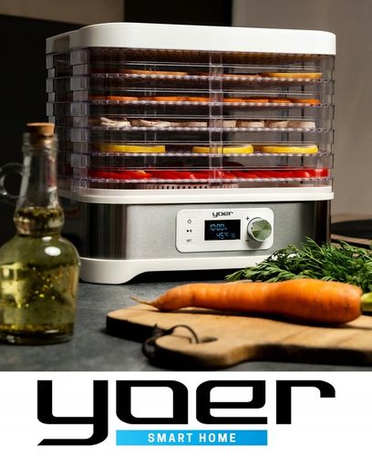 Suszarka do Grzybów OWOCÓW Warzyw Yoer Timer INOX na Arena.pl