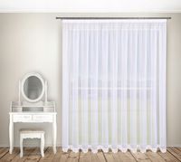 Firana gotowa 500x250 balkon,gipiura 8 cm