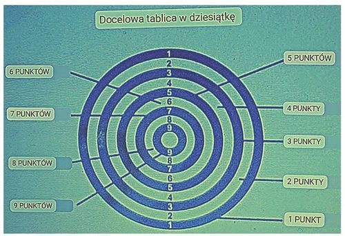 DART tarcza 43 cm lotki 6 szt gra Darts dwustronna na Arena.pl