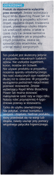 RAPID WHITE Bleaching Power set 1 szt. na Arena.pl