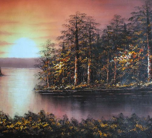 Pejzaż (60x120cm) na Arena.pl