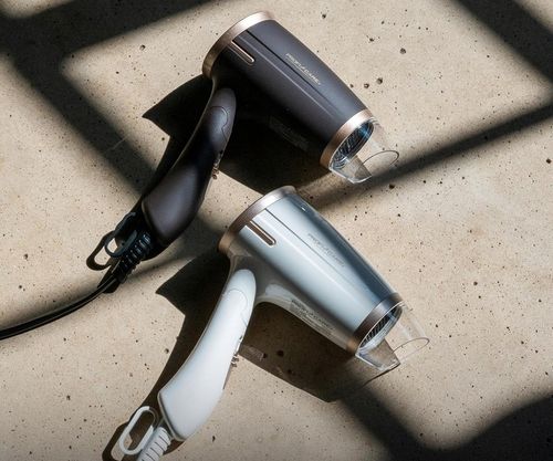 SUSZARKA DO WŁOSÓW SKŁADANA Turystyczna MOCNA 1400W Zimny Nawiew na Arena.pl