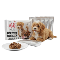 MOKRA KARMA DLA PSA TufTuf saszetki 4x100g - 2x drób, 2x wołowina