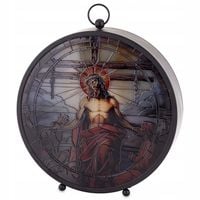 Lampion Witrażowy led