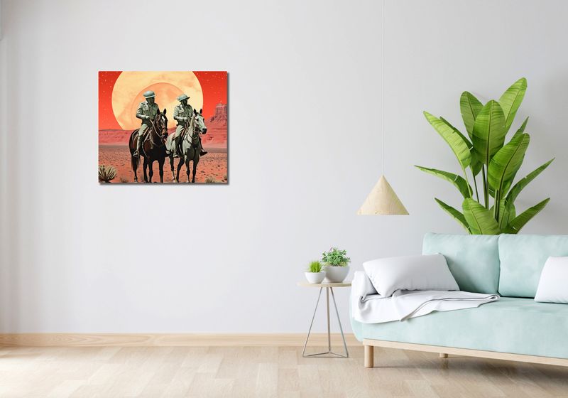 Obraz 70x60cm Patrol Kosmiczny zdjęcie 2