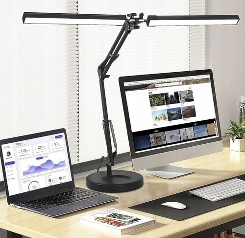 Lampka Biurkowa LED na Biurko Szkolna Lampa Kreślarska do Biura z na Arena.pl