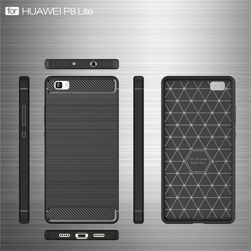 ETUI TPU CARBON CASE HUAWEI P8 LITE PANCERNE na Arena.pl