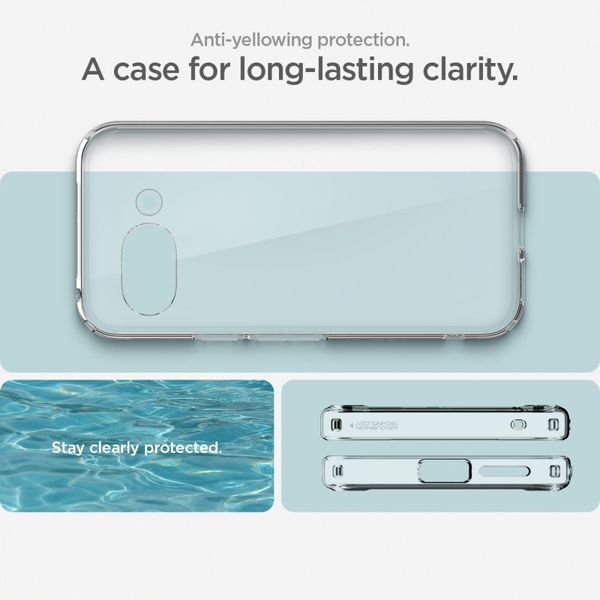 spigen ultra hybrid google pixel 9a crystal clear zdjęcie 11