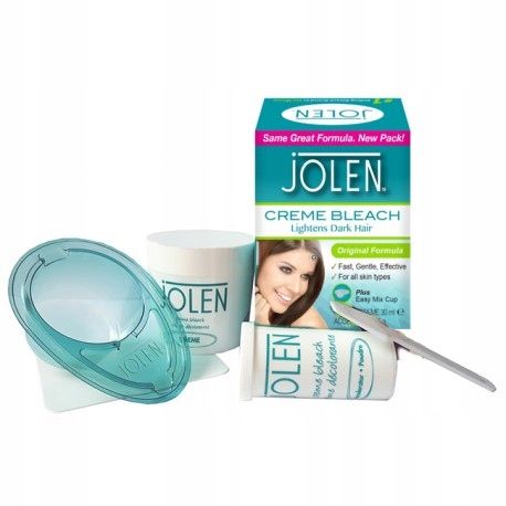 JOLEN ROZJAŚNIACZ DO WŁOSKÓW WŁOSÓW NA TWARZY BRWI CIELE RĘKACH WĄSIKA na Arena.pl