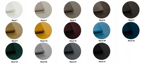 Pufa Skandynawska Kufer Siedzisko Skrzynia Duży pojemnik Wysokie nóżki na Arena.pl