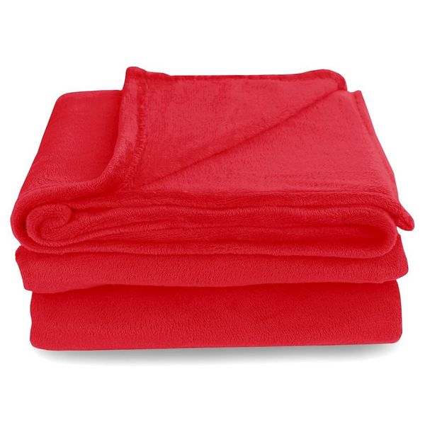 Koc DecoKing RED 70X150 zdjęcie 3