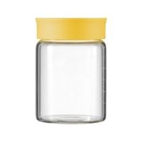 buydeem szklane słoiczki 500ml z nakrętką w kolorze mellow yellow