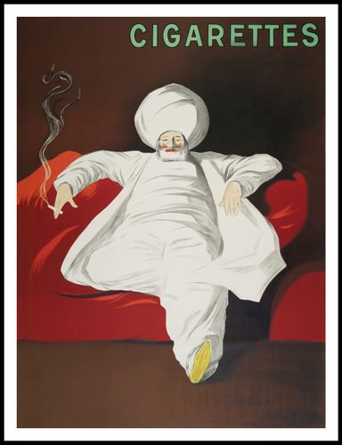 Plakat 75x100cm  Cigarettes, Cappiello Vintage do Salonu na Arena.pl