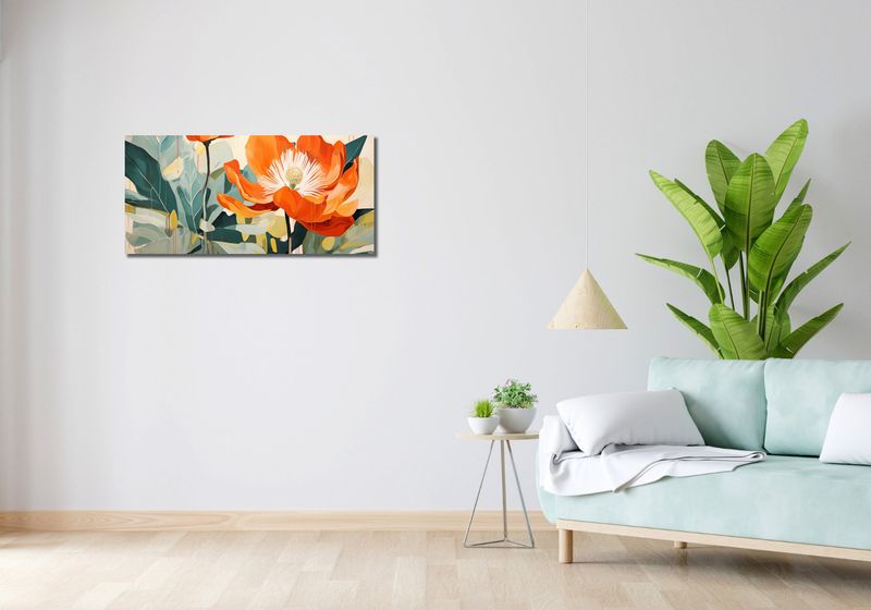 Obraz 90x40cm Żywa Pejzażystyka zdjęcie 2