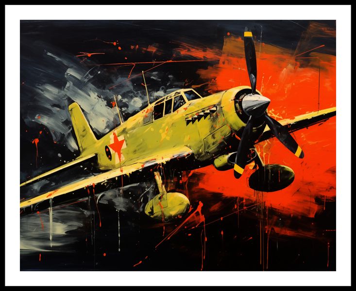 Plakat 76x60,5cm Barwny Przelot zdjęcie 3