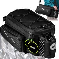 TORBA ROWEROWA SAKWA NA BAGAŻNIK RAMIĘ POJEMNA POKROWIEC WODOODPORNA VAYOX