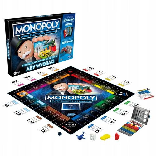 HASBRO Gra Monopoly Super Electronic Banking PL na Arena.pl
