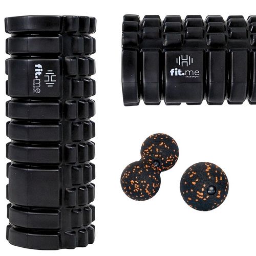 ZESTAW ROLLERÓW DO MASAŻU WAŁEK DUŻY Z WYPUSTKAMI PIŁKA POJEDYNCZA DUOBALL na Arena.pl