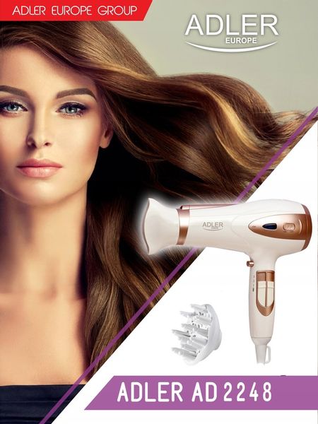 SUSZARKA DO WŁOSÓW JONIZACJA DYFUZOR ZIMNY NADMUCH zdjęcie 15