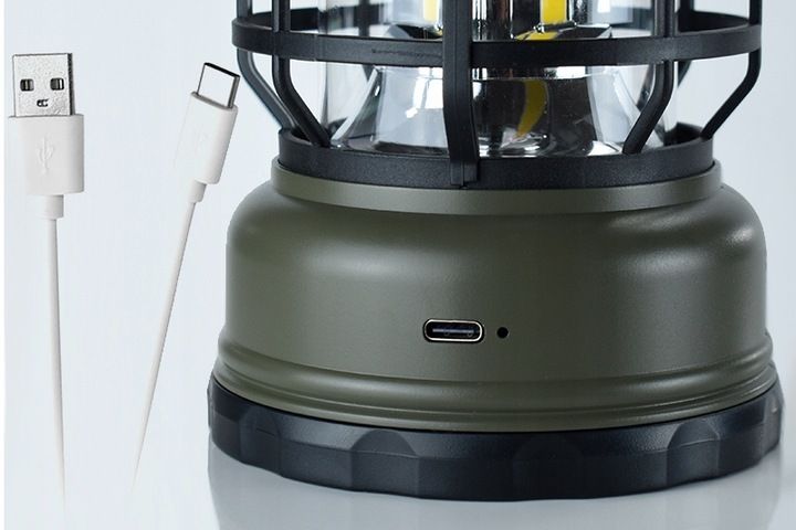 LAMPA LAMPKA LED TURYSTYCZNA AKUMULATOR KEMPINGOWA DO NAMIOTU ŁADOWANA USB zdjęcie 8