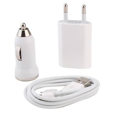 ZESTAW ŁADUJACY 3in1 DO iPHONE 5G na Arena.pl