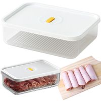Pojemnik na żywność z pokrywką hermetyczny organizer do kuchni 1,4 l 1400 ml