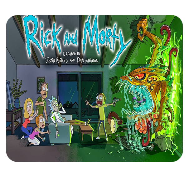 Podkładka pod myszkę Rick i Morty zdjęcie 1