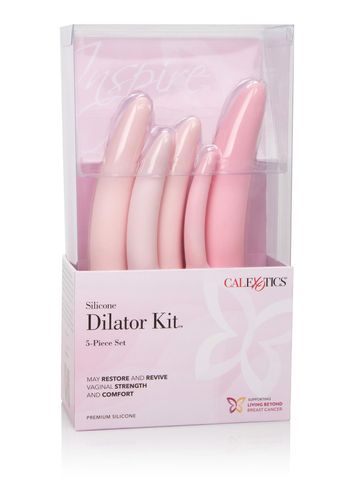 silicone dilator 5pcs set pink na Arena.pl