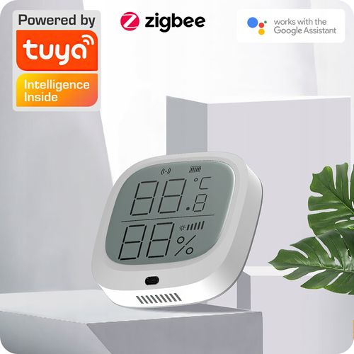 Czujnik temp. i wilgotności Tuya / Zigbee z lux. na Arena.pl