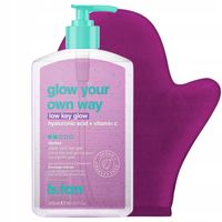 Żel samoopalający B.tan Glow your own way low key glow 473ml + Rękawica
