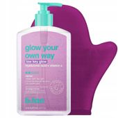 Żel samoopalający B.tan Glow your own way low key glow 473ml + Rękawica