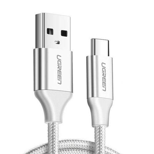 Kabel UGREEN US288 USB-C 2m QC3.0 Szybkie Ładowanie i Transfer Danych Biały na Arena.pl