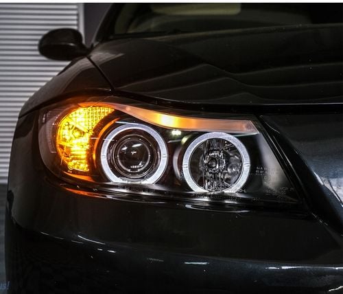 Lampy Reflektory BMW E90/E91 Od 2005 Do 2008 Ringi LED GRATIS ŻARÓWKI H1 na Arena.pl