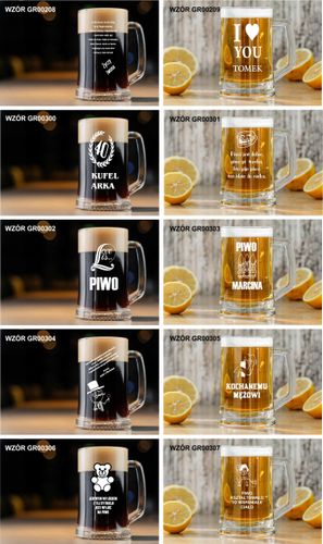 Kufel do Piwa piwosza dla męża prezent na święta na Arena.pl